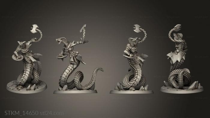 Figurines heroes, monsters and demons (STKM_14650) 3D models for cnc
