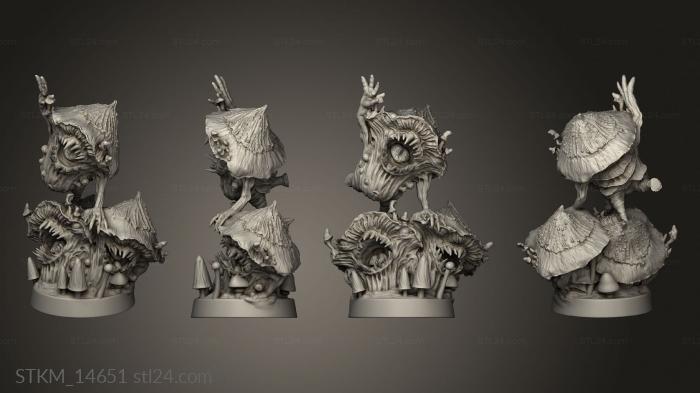 Figurines heroes, monsters and demons (STKM_14651) 3D models for cnc