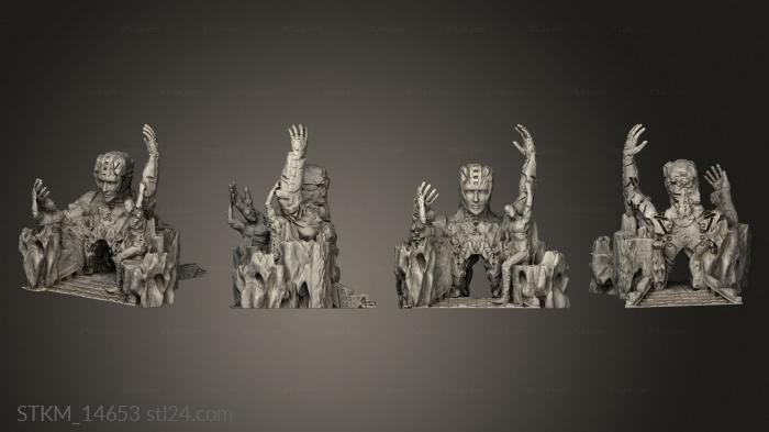 Figurines heroes, monsters and demons (STKM_14653) 3D models for cnc