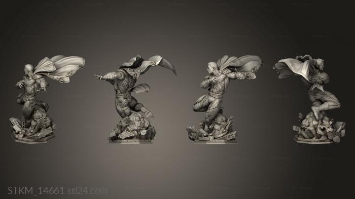 Figurines heroes, monsters and demons (STKM_14661) 3D models for cnc