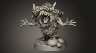 Figurines heroes, monsters and demons (Spuds Myconids Sprout, STKM_14663) 3D models for cnc