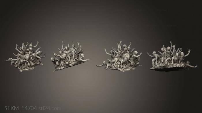 Figurines heroes, monsters and demons (Flesh Spoiler Flesh Spoil, STKM_14704) 3D models for cnc