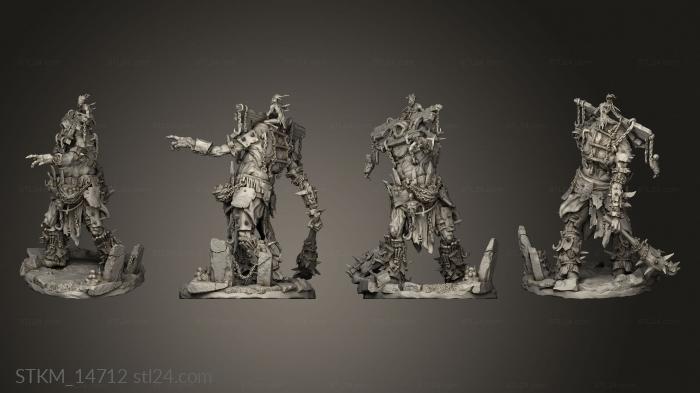 Figurines heroes, monsters and demons (Siege Glutton, STKM_14712) 3D models for cnc