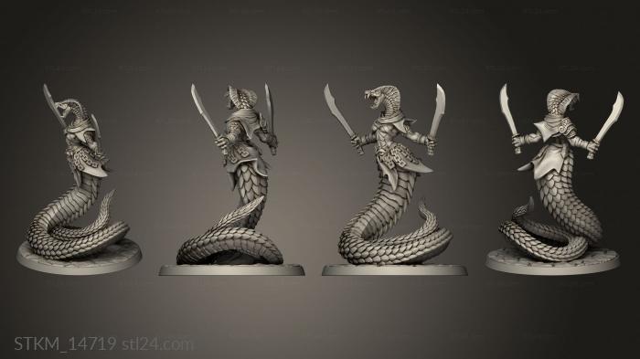 Статуэтки герои, монстры и демоны (Людоеды Нагароты Клер, STKM_14719) 3D модель для ЧПУ станка