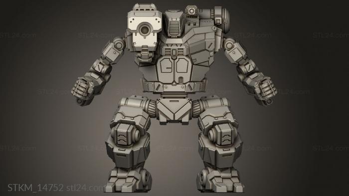 Figurines heroes, monsters and demons (Masterworks Brokenback PMW Brokeback MWO, STKM_14752) 3D models for cnc