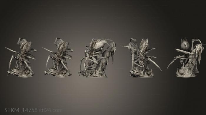 Figurines heroes, monsters and demons (STKM_14758) 3D models for cnc