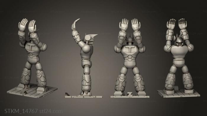 Figurines heroes, monsters and demons (STKM_14767) 3D models for cnc