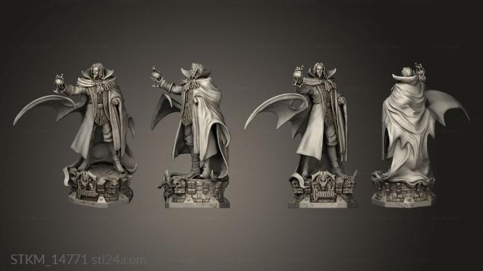 Figurines heroes, monsters and demons (STKM_14771) 3D models for cnc