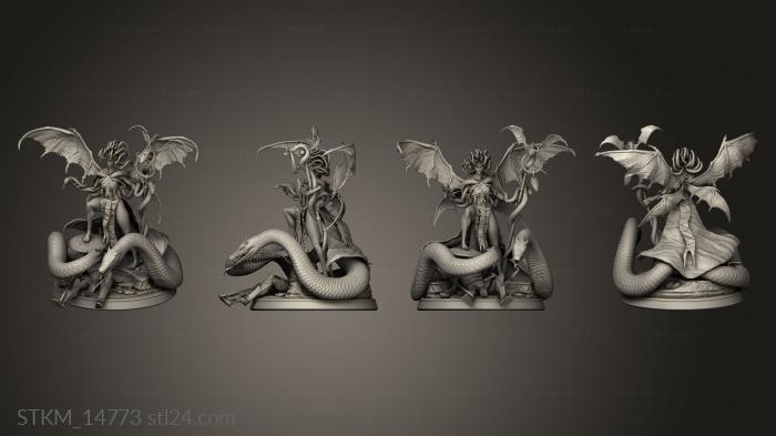 Figurines heroes, monsters and demons (STKM_14773) 3D models for cnc