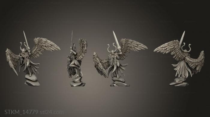 Figurines heroes, monsters and demons (STKM_14779) 3D models for cnc