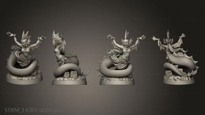 Figurines heroes, monsters and demons (STKM_14781) 3D models for cnc