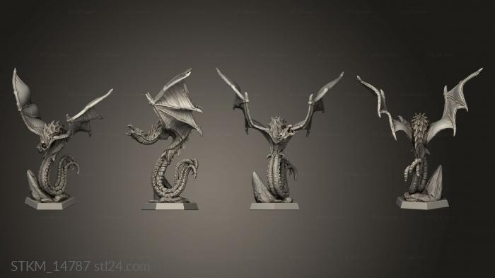 Figurines heroes, monsters and demons (STKM_14787) 3D models for cnc