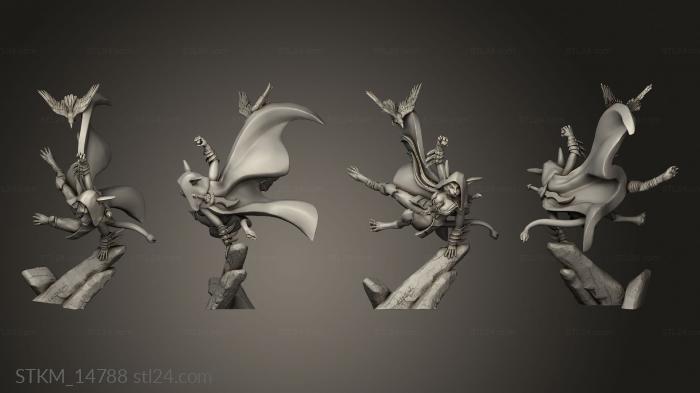 Figurines heroes, monsters and demons (STKM_14788) 3D models for cnc