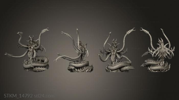 Figurines heroes, monsters and demons (STKM_14792) 3D models for cnc