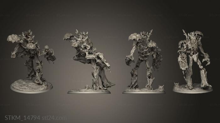 Figurines heroes, monsters and demons (STKM_14794) 3D models for cnc