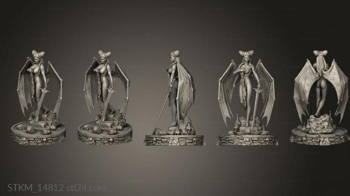 Figurines heroes, monsters and demons (Michel Rodriguez Bathory The Bloody Countess extended, STKM_14812) 3D models for cnc