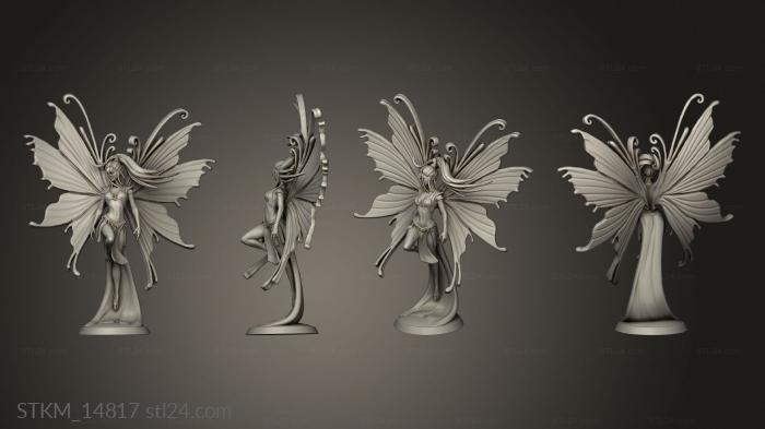 Figurines heroes, monsters and demons (Pixie Var lychee, STKM_14817) 3D models for cnc