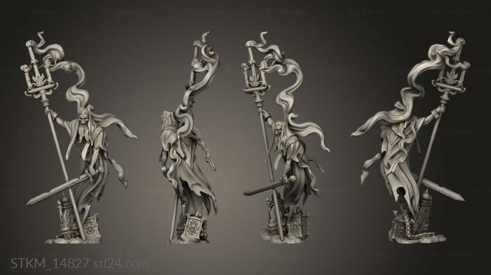 Figurines heroes, monsters and demons (Nighthaunt Kosher Vs champion, STKM_14827) 3D models for cnc