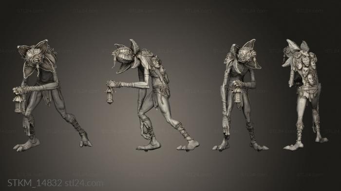 Figurines heroes, monsters and demons (Nightmare Creatures Souls Devourer SOUL DEV, STKM_14832) 3D models for cnc
