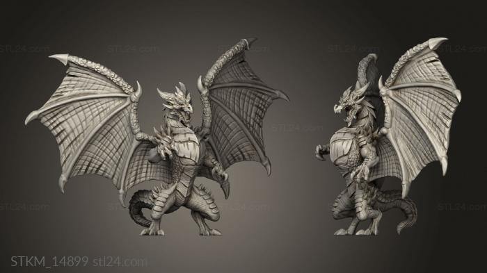 Figurines heroes, monsters and demons (Monster Hunters Filmtrax, STKM_14899) 3D models for cnc