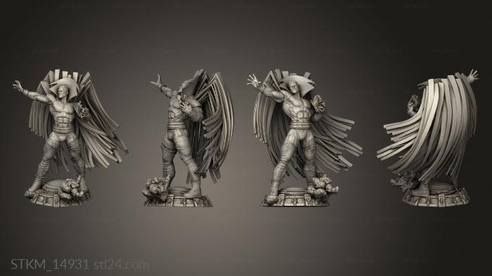 Figurines heroes, monsters and demons (Mr Sinister Statue, STKM_14931) 3D models for cnc