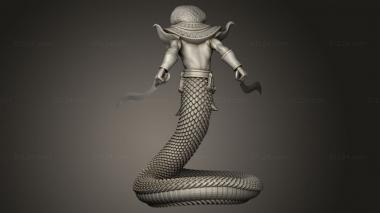 Figurines heroes, monsters and demons (Egypt Apophis Warriors, STKM_14977) 3D models for cnc