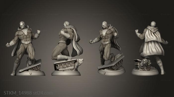 Figurines heroes, monsters and demons (Shazam DS, STKM_14988) 3D models for cnc