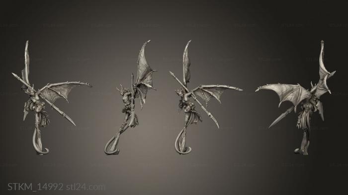 Figurines heroes, monsters and demons (Hellions Hellion, STKM_14992) 3D models for cnc