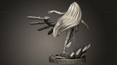 Figurines heroes, monsters and demons (Shiva Fantasy Sphere, STKM_15004) 3D models for cnc