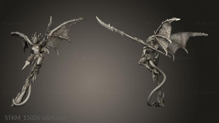 Figurines heroes, monsters and demons (Hellions Hellion, STKM_15026) 3D models for cnc