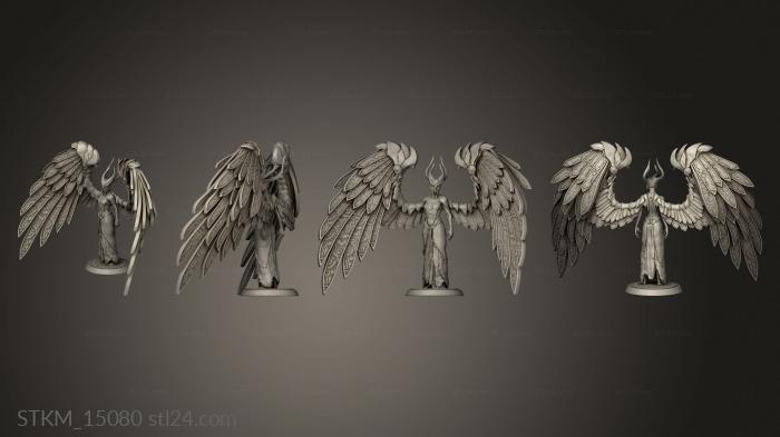 Figurines heroes, monsters and demons (rthen Valkyrie rth, STKM_15080) 3D models for cnc