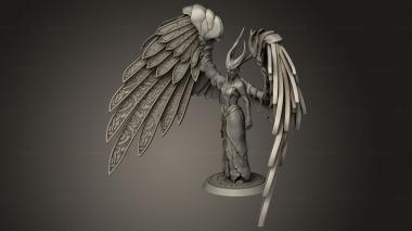 Figurines heroes, monsters and demons (rthen Valkyrie rth, STKM_15080) 3D models for cnc