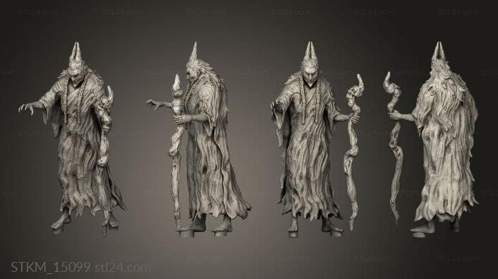 Figurines heroes, monsters and demons (Lysaga revenge Baba bly, STKM_15099) 3D models for cnc