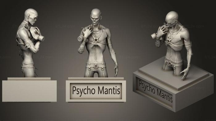 Psycho Mantis stl statuette