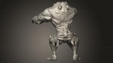 Figurines heroes, monsters and demons (Zombie Hive Controlled Walking, STKM_15146) 3D models for cnc