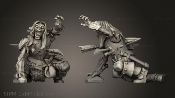 Demise Undead and Zombie Warrior Cling