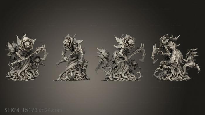 Figurines heroes, monsters and demons (Ravenous Carnivorous, STKM_15173) 3D models for cnc