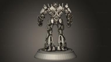 Figurines heroes, monsters and demons (Optimus Prime, STKM_15174) 3D models for cnc