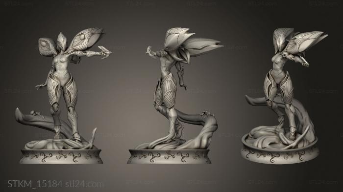 Figurines heroes, monsters and demons (or, STKM_15184) 3D models for cnc