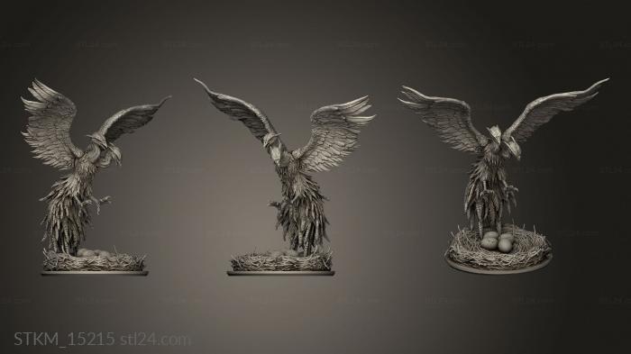 Figurines heroes, monsters and demons (Two ed Roc, STKM_15215) 3D models for cnc