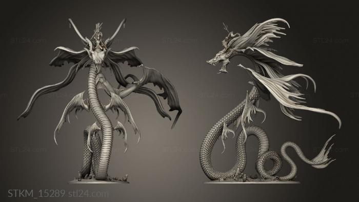 Figurines heroes, monsters and demons (loyalty Reward Magathan on Wakamaru, STKM_15289) 3D models for cnc