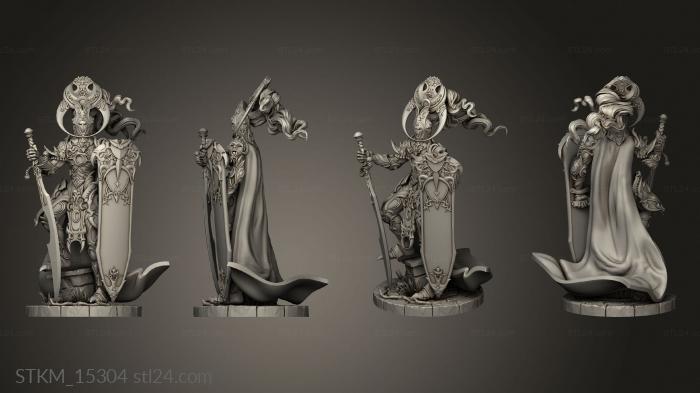 Figurines heroes, monsters and demons (Panselenoi Panselinos, STKM_15304) 3D models for cnc