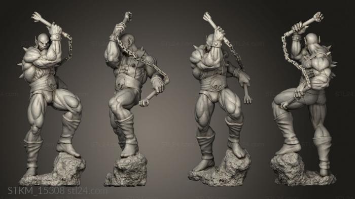 Figurines heroes, monsters and demons (Panthro rmal Tier Ref, STKM_15308) 3D models for cnc