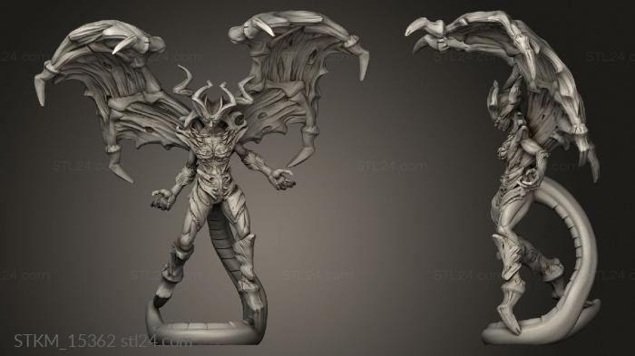 Figurines heroes, monsters and demons (Mother Demons, STKM_15362) 3D models for cnc