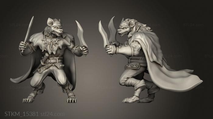 Figurines heroes, monsters and demons (Red Clay Gnolls the Dead sea Gnoll, STKM_15381) 3D models for cnc