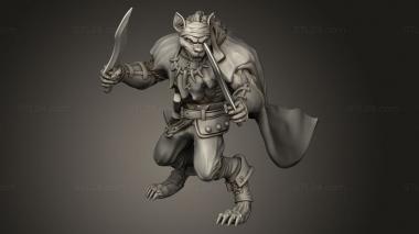 Figurines heroes, monsters and demons (Red Clay Gnolls the Dead sea Gnoll, STKM_15381) 3D models for cnc