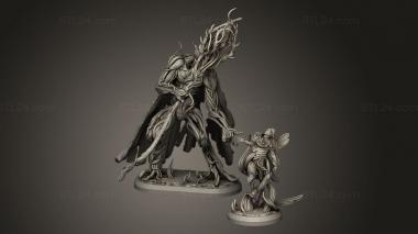 Figurines heroes, monsters and demons (Planterio The Wingstearer LR deadly roots, STKM_15393) 3D models for cnc