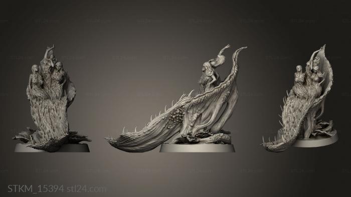 Figurines heroes, monsters and demons (Plants Alluring Man Trap, STKM_15394) 3D models for cnc