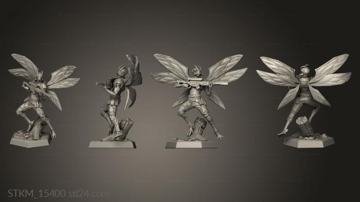 Figurines heroes, monsters and demons (Saurian Native Diplomacy Heroes Drik Chkit, STKM_15400) 3D models for cnc