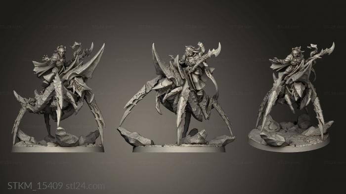 Figurines heroes, monsters and demons (Scourgelord Survivor Battle Pn, STKM_15409) 3D models for cnc